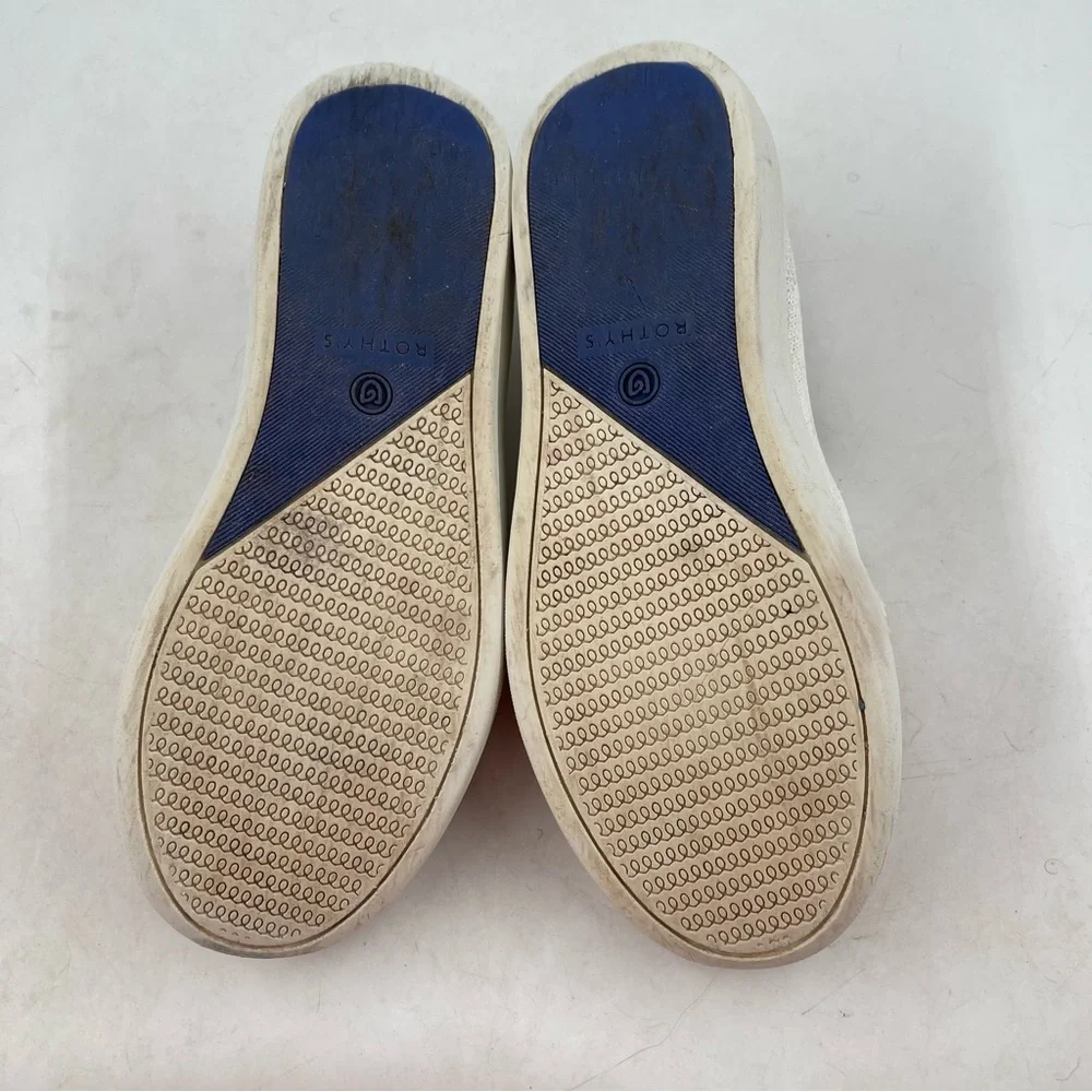 Rothy’s Girl’s Limited Edition Rainbow Pride Knit Slip-On Flats Sneaker-Size 2 Y